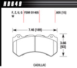 Brake Pads GM / Dodge Front Ceramic