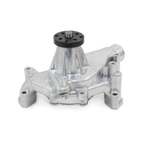 Mechanical Water Pump; Aluminum; Polished; Chevrolet Small Block Long Neck