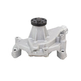 Chevrolet Small Block Long Neck Satin Aluminum High Flow Mechanical Water Pump