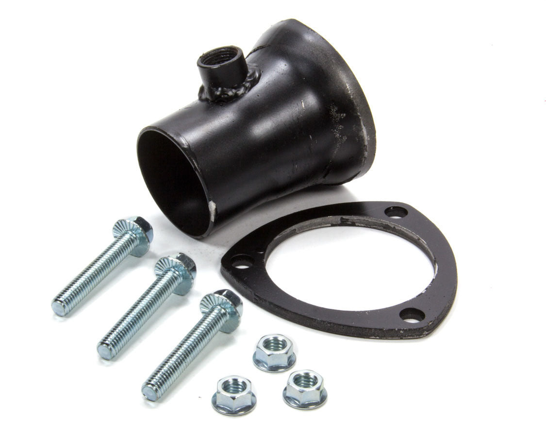 Hedman Hedders 3in Ball & Socket Style Reducer w/O2 Sensor (1)