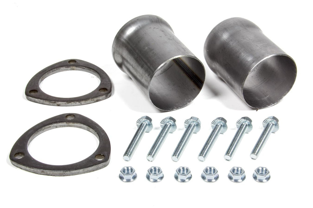 Hedman Hedders 3in Ball & Socket Flange Kit Steel