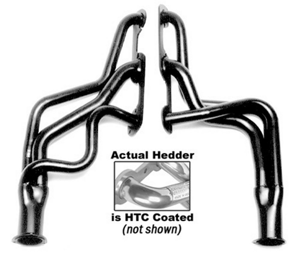 Hedman Hedders Pontiac V8 Headers - Coated