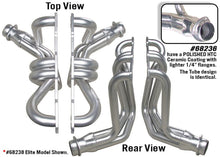 Cargar imagen en el visor de la galería, Coated Headers - Pass. Car w/SBC