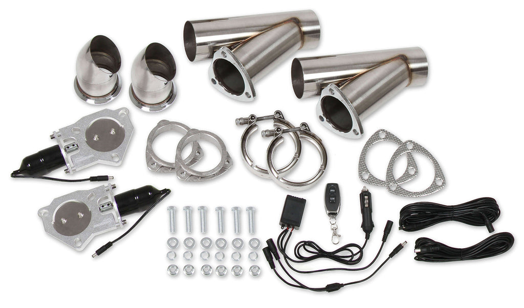 Hooker Exhaust Electric Cut-Out Kit - Dual 2.5in