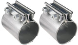 Hooker Exhaust Coupler Clamps 2-1/2 SS 2pk