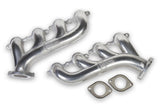 Hooker GM LS Cast Iron Exhaust Manifolds Silver Finish