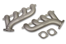 Load image into Gallery viewer, Hooker GM LS Cast Iron Exhaust Manifolds Ti- Finish