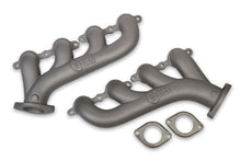 Cargar imagen en el visor de la galería, Hooker GM LS Cast Iron Exhaust Manifolds Gray Finish