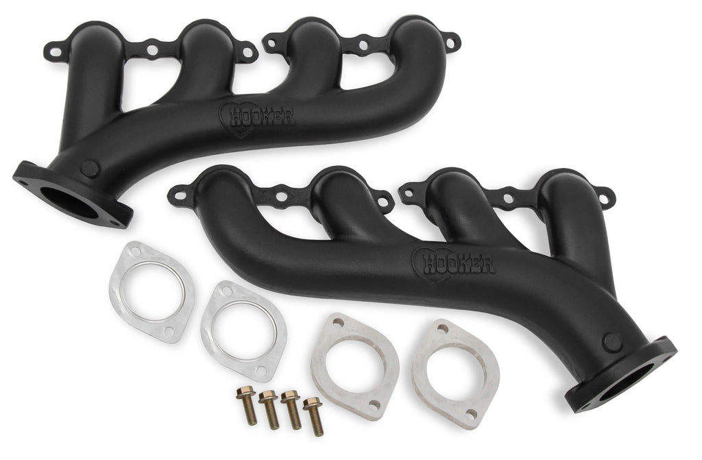 Hooker GM LS Cast Iron Exhaust Manifolds w/2.5in Outlet