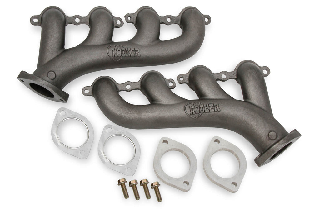 Hooker Exhaust Manifold Set GM LS w/2.5in Outlet