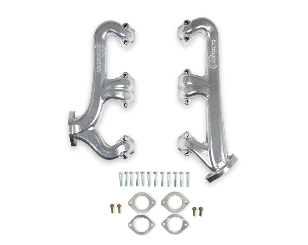 Hooker Exhaust Manifold Set Cast Iron - SBC 2.5 Dia