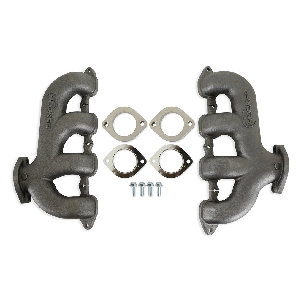 Hooker Exhaust Manifold Set GM LT Swap Rear Dump