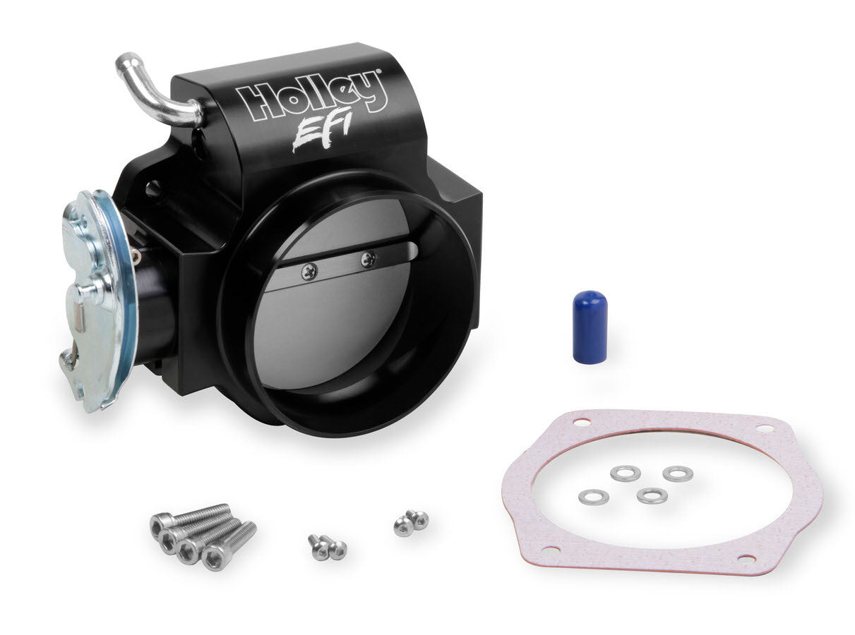 Holley EFI 90mm LS Throttle Body w/Tapered Bore - Black