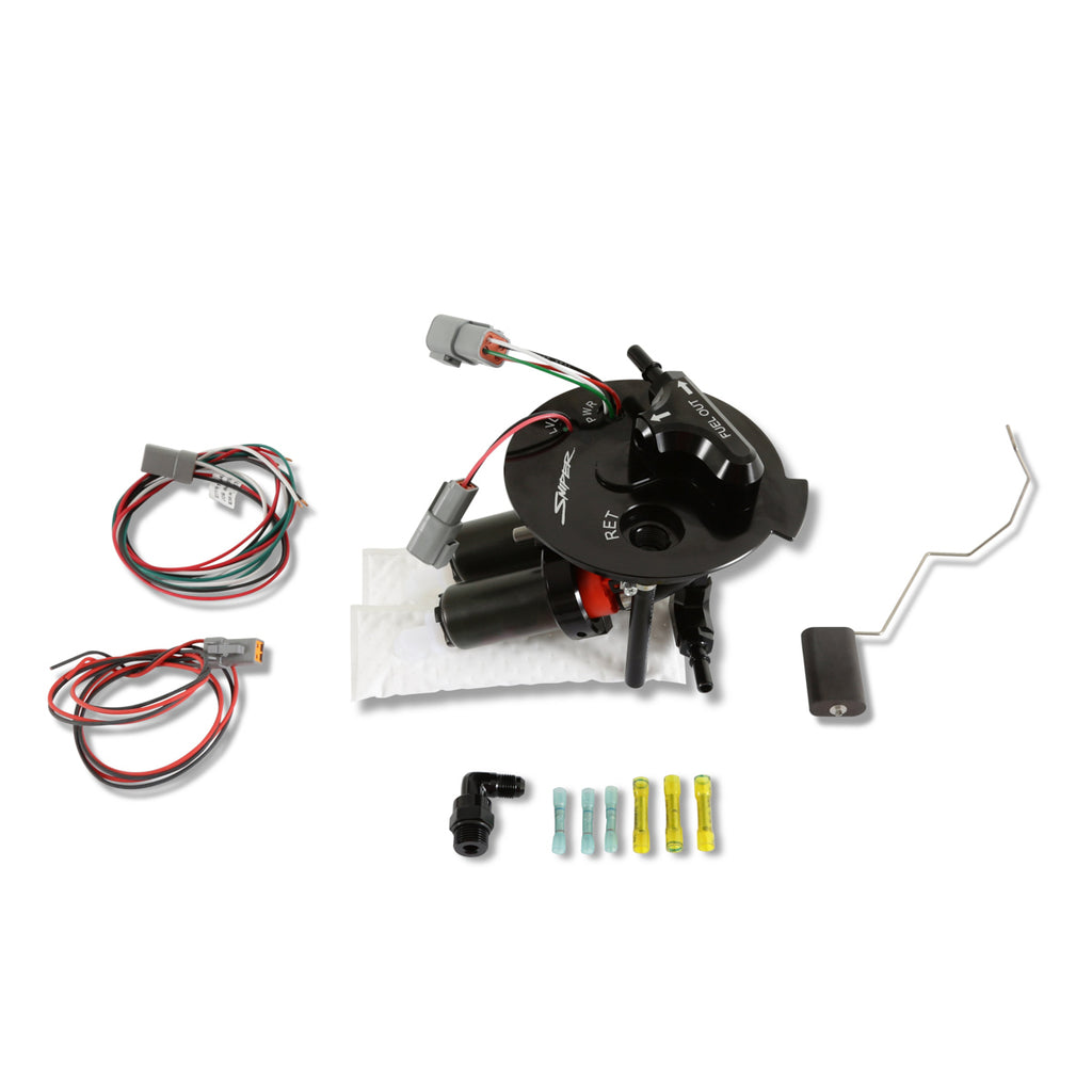 Holley Dual 340LPH Fuel Pump Module 10-15 Camaro