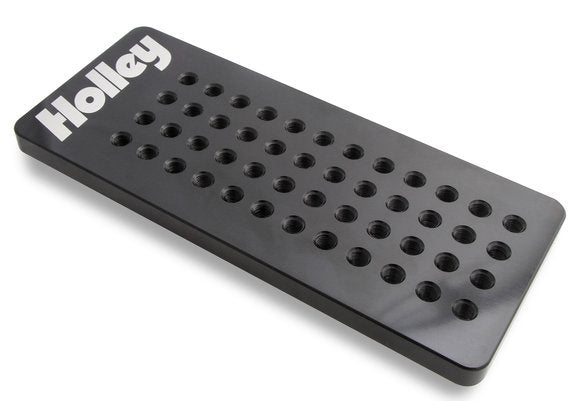 Holley Holley Carb Jet Board Billet Alm - Black