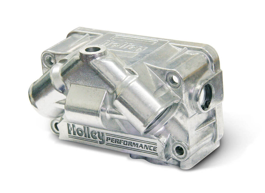 Holley Alm. Fuel Bowl Kit Secondary - Polish