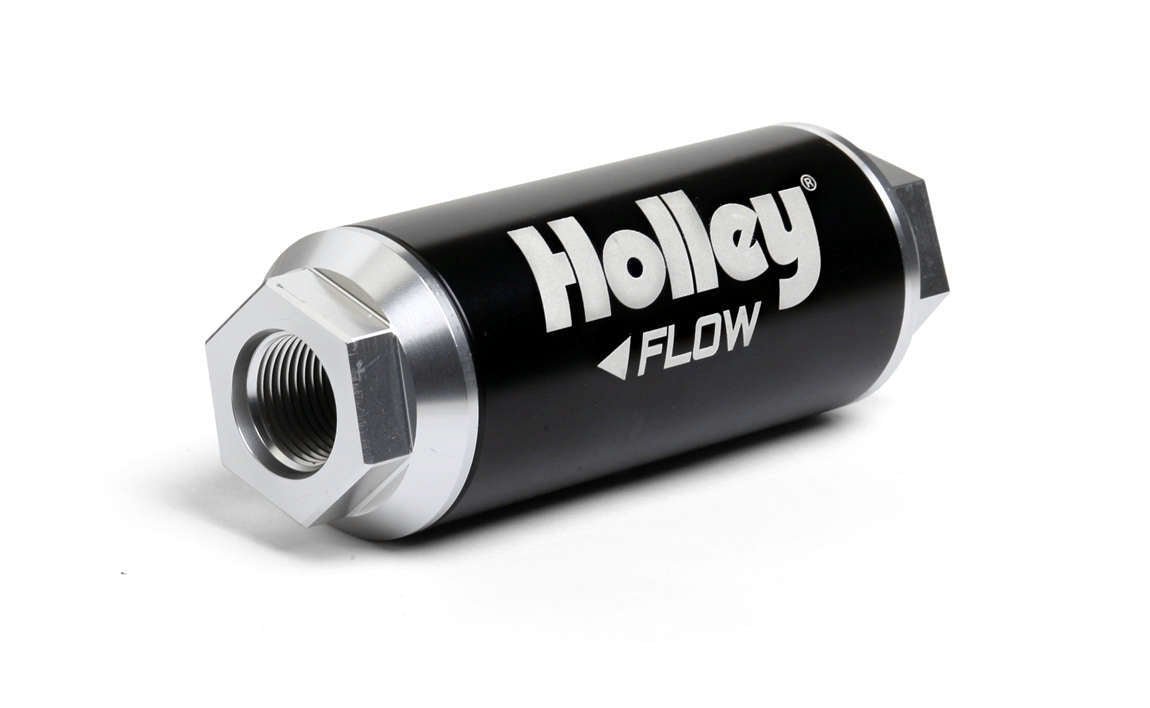 Holley Billet 4500 Fuel Filter -12an 10-Micron 260GPH