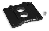 Holley 2BBL XP Carb Adapter - Black