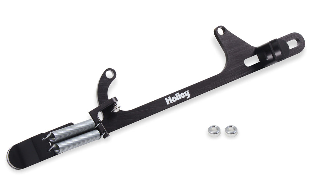 Holley Billet Throttle Bracket Billet Aluminum Black