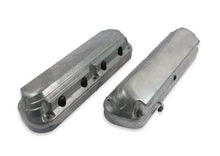 Load image into Gallery viewer, Holley 2-Piece Alm Valve Cover Set GM LS Natural Finish