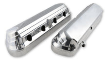 Cargar imagen en el visor de la galería, Holley 2-Piece Alm Valve Cover Set GM LS Pol. Finish