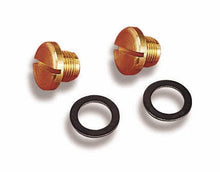 Load image into Gallery viewer, Holley Fuel Bowl Plugs (2)