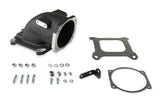 Holley EFI Intake Elbow 4150 GM LS TB Flange - Black