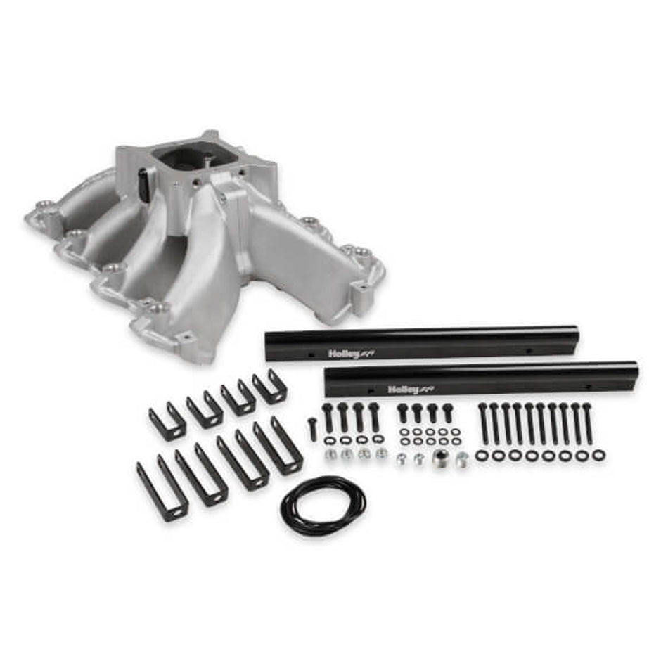 Holley GM LS Intake Manifold Split Single Plane 4150