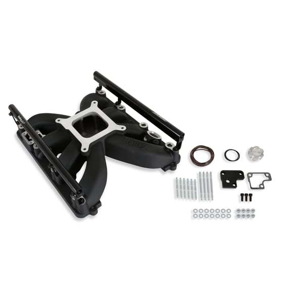 Holley Gen-3 Hemi EFI Intake Manifold Kit Black