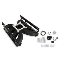 Cargar imagen en el visor de la galería, Kit de colector de admisión Holley Gen-3 Hemi EFI negro