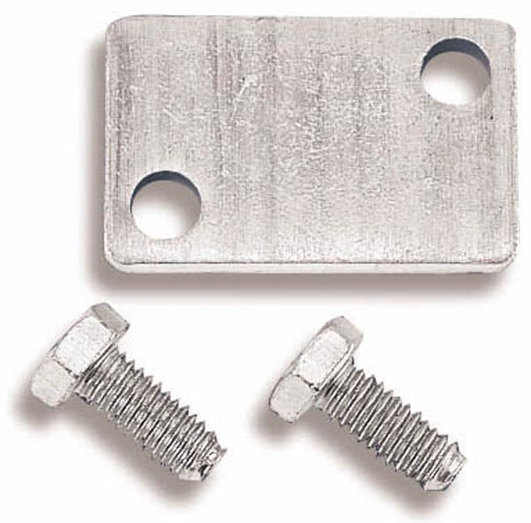 Holley Choke Block-Off Plate