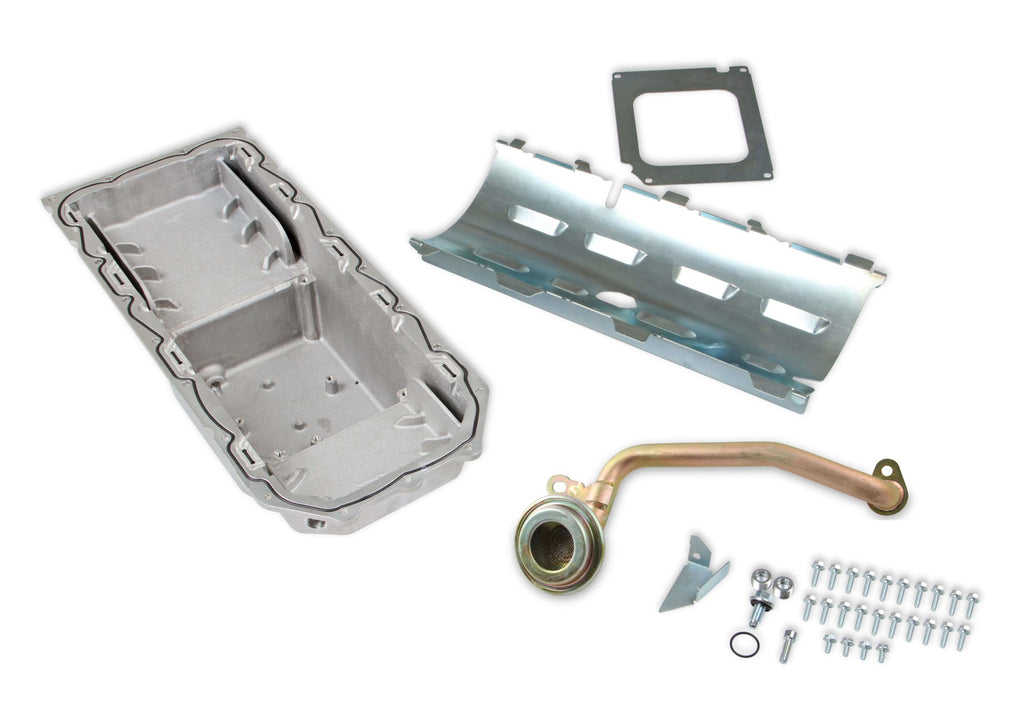 Kit de cárter de aceite Holley: cambio de motor Hemi Gen III de Mopar