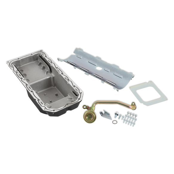 Holley 6qt Cast Alm Oil Pan Kit 6.2L Gen III Hemi Swap