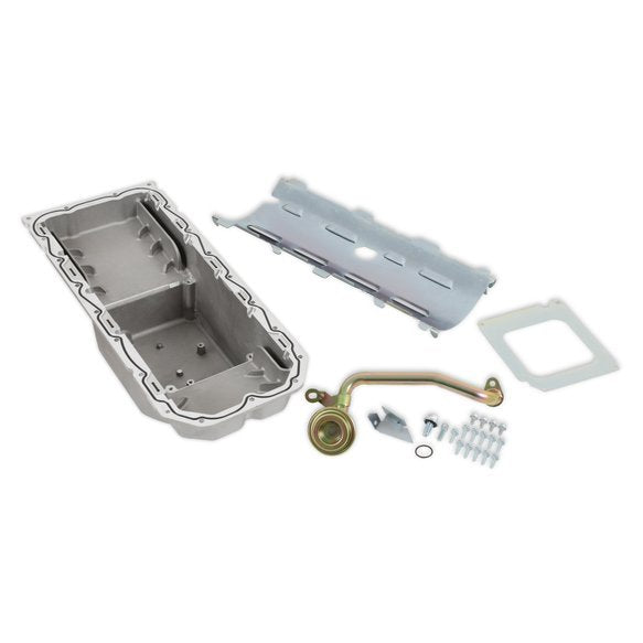 Holley 6qt Cast Alm Oil Pan Kit 6.2L Gen III Hemi Swap