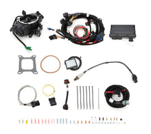 Cargar imagen en el visor de la galería, Kit de inyección electrónica de combustible Holley Terminator X Stealth 4150, color negro