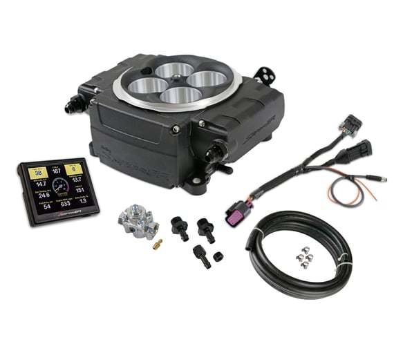 Holley Sniper-2 Upgrade Kit Black w/Regulator