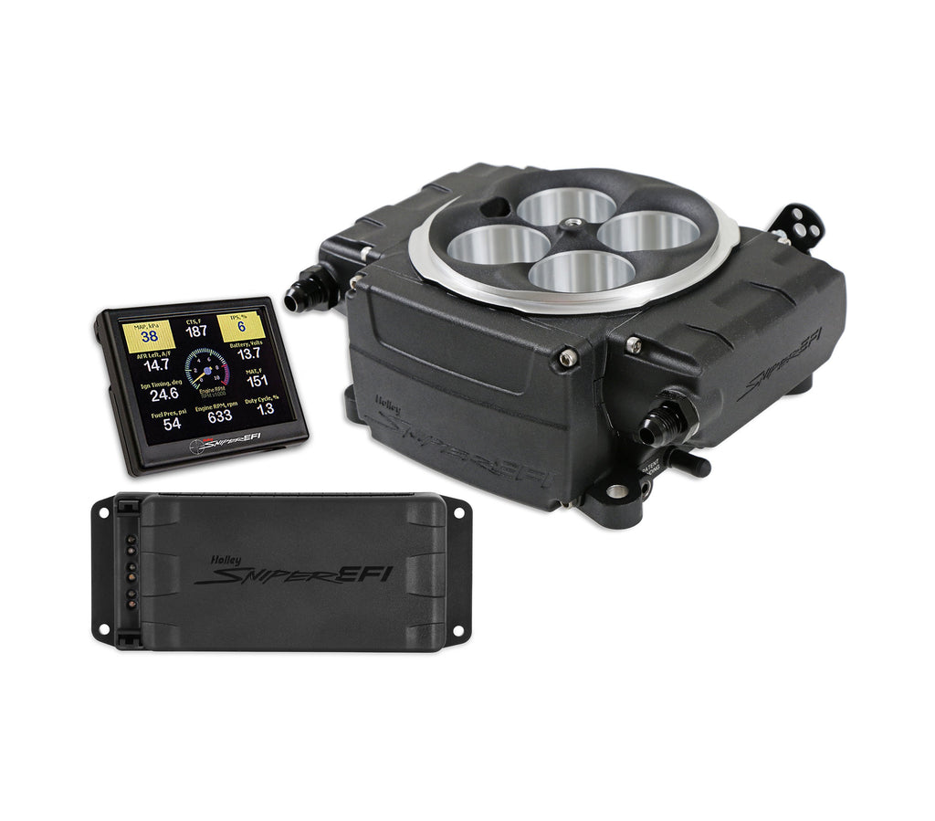 Holley Sniper 2 EFI Kit Black w/PDM