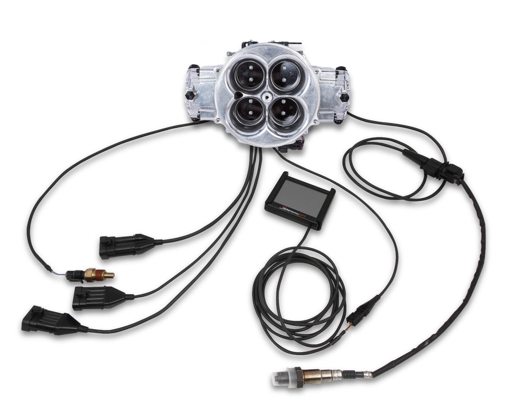 Holley EFI Sniper 4500 EFI Stealth System Shinny Finish