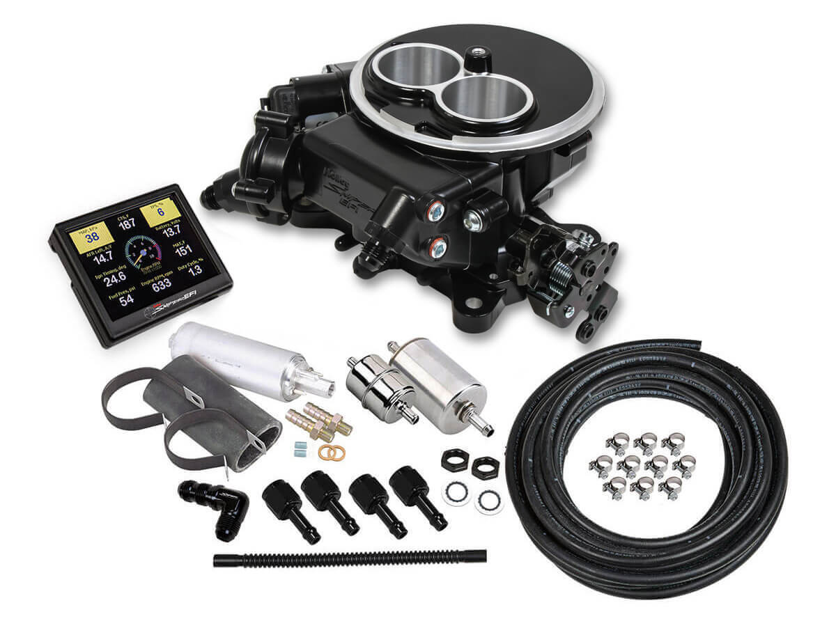 Holley EFI Sniper 2300 EFI Master Kit Black Finish