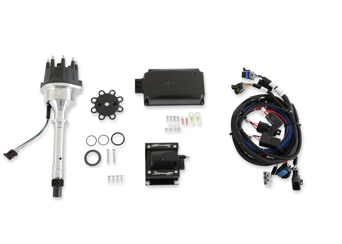 Holley EFI Hyper Spark EFI Ignition Kit — Chevy V8 Distributor