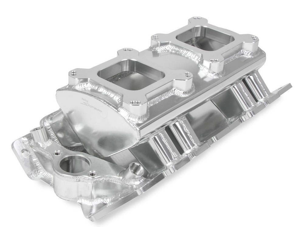 Holley BBC Sniper SM Fabricated Intake Manifold - Carb