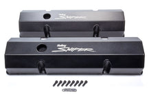 Cargar imagen en el visor de la galería, Holley Sniper Fabricated Valve Covers  SBC Tall