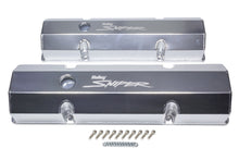 Cargar imagen en el visor de la galería, Holley Sniper Fabricated Valve Covers  SBC Tall