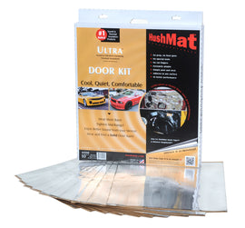 Hushmat Ultra Door Kit- 10 pc 12in.x12in. Silver