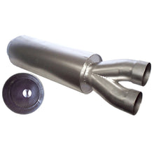 Cargar imagen en el visor de la galería, Howe Muffler Y-Pipe 3.0in Inlet x 5in Outlet