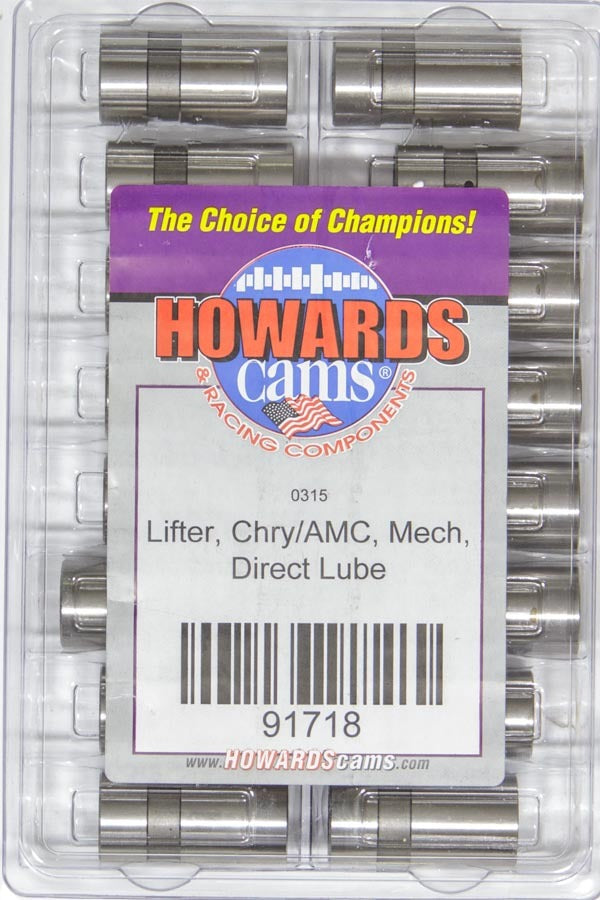 Howards Cams Inc Solid Lifters - AMC / Mopar - Direct Lube
