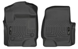 Revestimientos para piso delantero Husky Liners17- Ford F250, color negro