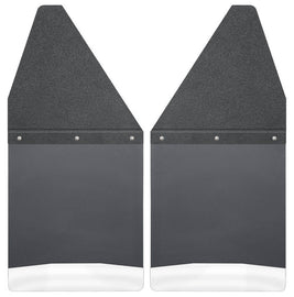 Husky Liners Kick Back Mud Flaps 12in Wide Black