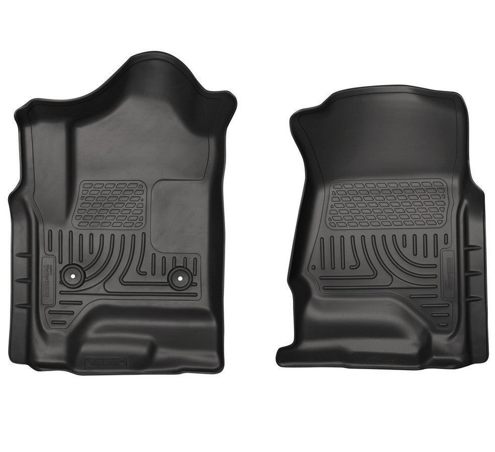 Husky Liners 14-   GM 2500HD Dbl Cab Floor Liners Black
