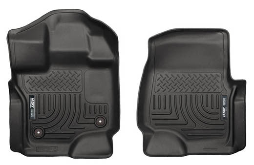 15-   Ford F150 Front Floor Liners Black